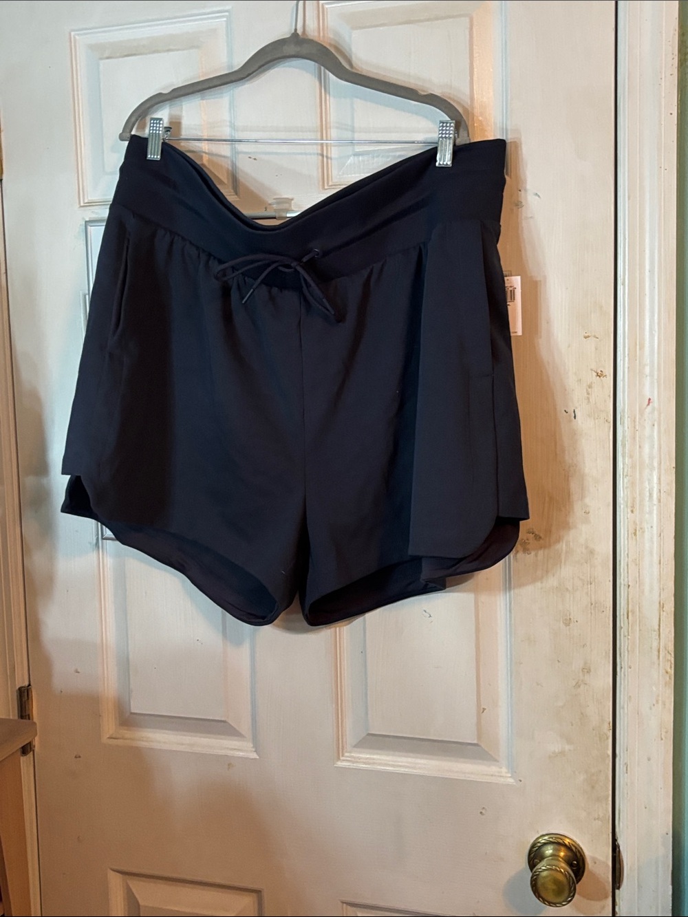 Women's Nay Blue Athletic Drawstring Shorts Size XXL